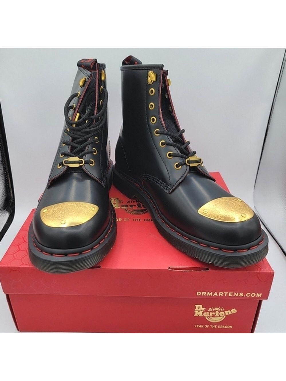 Dr. Martens Year Of The Dragon Boots NEW #3042
